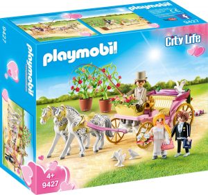 Set De Playmobil 9427 De Carruaje Nupcial De Playmobil Boda City Life