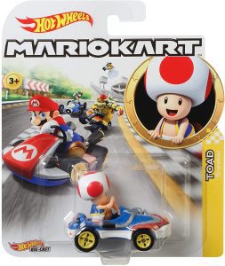 Coche De Mario Kart De Toad De Hot Wheels. Los Mejores Coches De Juguete De Mario Kart