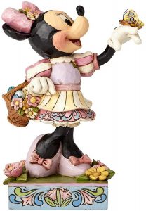Figura De Minnie Mouse Mariposa Con Enesco