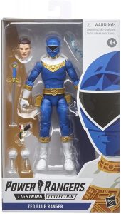 Figura De Power Ranger Azul De Hasbro Lightning. Las Mejores Figuras De Los Power Rangers