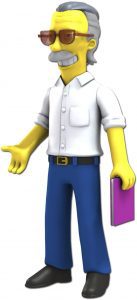 Figura De Stan Lee De Los Simpson