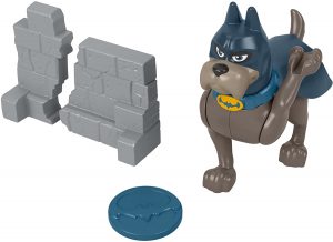 Figura De Ace Con Batman De Dc Liga De Supermascotas De Mattel