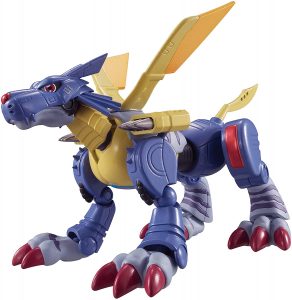Figura De Metal Garurumon De Bandai De Digimon