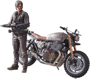 Figura De Daryl Dixon Con Moto De Amc