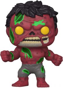 Figura De Red Hulk Zombie Funko Pop