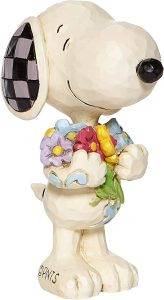 Figura Snoopy Con Flores