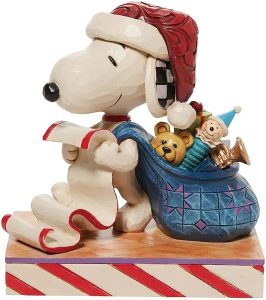 Figura Snoopy De Navidad