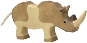 Figura De Rinoceronte De La Marca Holtztiger