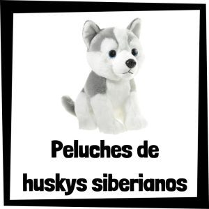 Peluche de Husky Siberiano - Las mejores figuras de colección de frailecillos