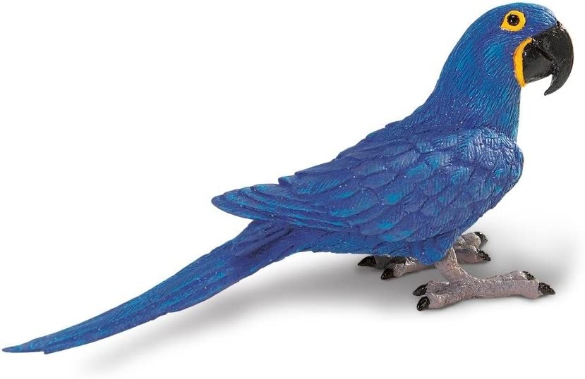 Figura De Guacamayo Macao De Schleich – Ave Exótica De Colores Vivos Para Jugar Y Decorar