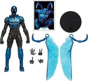 Figura De Blue Beetle Completa De Mcfarlane Toys De Dc